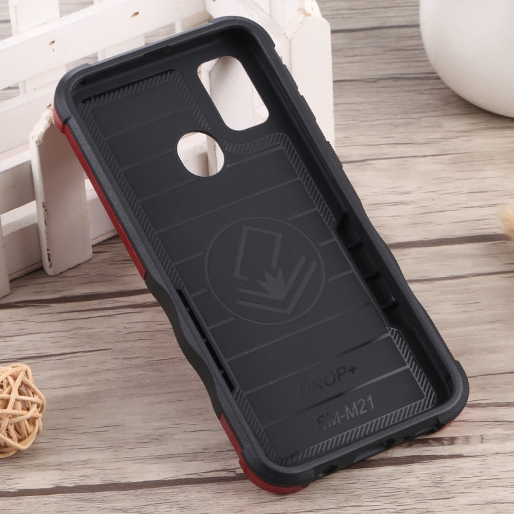 For Samsung Galaxy M21s / M30s Non-slip Shockproof Armor Phone Case