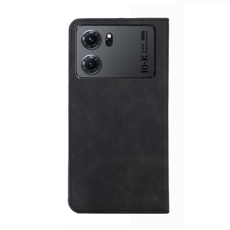 For OPPO K10 5G Skin Feel Magnetic Horizontal Flip Leather Phone Case