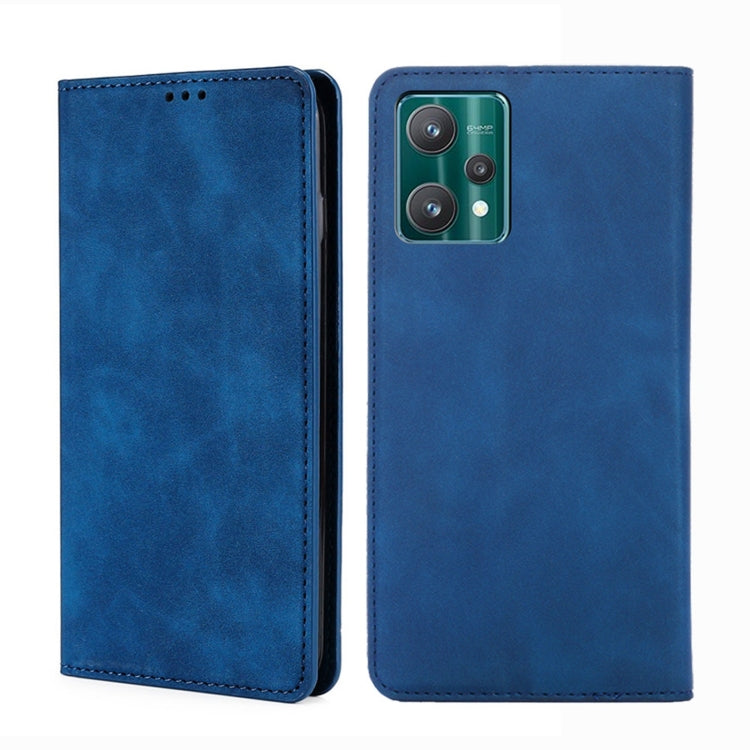 For OPPO Realme 9 Pro Skin Feel Magnetic Horizontal Flip Leather Phone Case