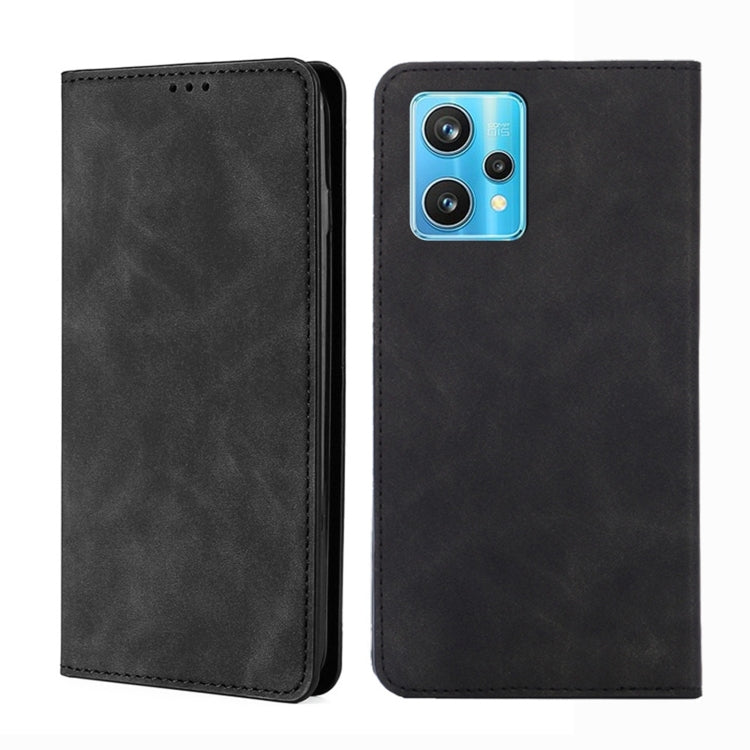 For OPPO Realme 9 Pro+ Skin Feel Magnetic Horizontal Flip Leather Phone Case