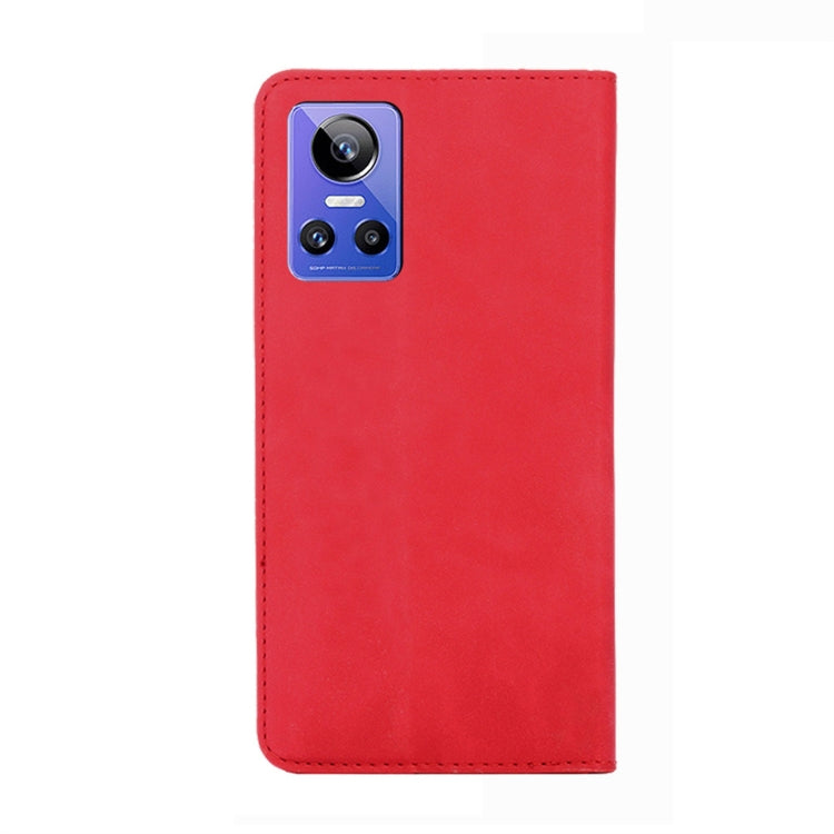 For OPPO Realme GT Neo3 Skin Feel Magnetic Horizontal Flip Leather Phone Case