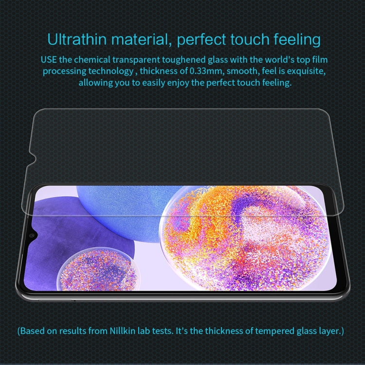 For Samsung Galaxy A23 4G / A13 5G / 4G NILLKIN 0.33mm 9H Amazing H Explosion-proof Tempered Glass Film