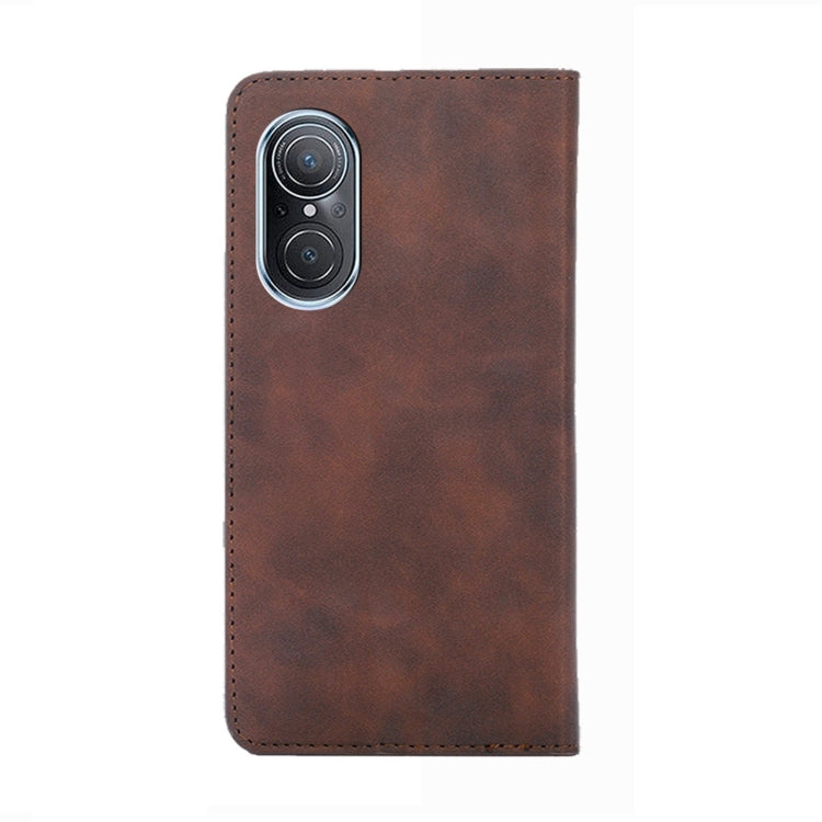 For Huawei Nova 9 SE 4G Skin Feel Magnetic Horizontal Flip Leather Phone Case