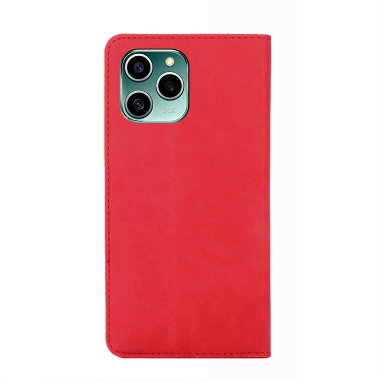 For Honor 60 SE Skin Feel Magnetic Horizontal Flip Leather Phone Case