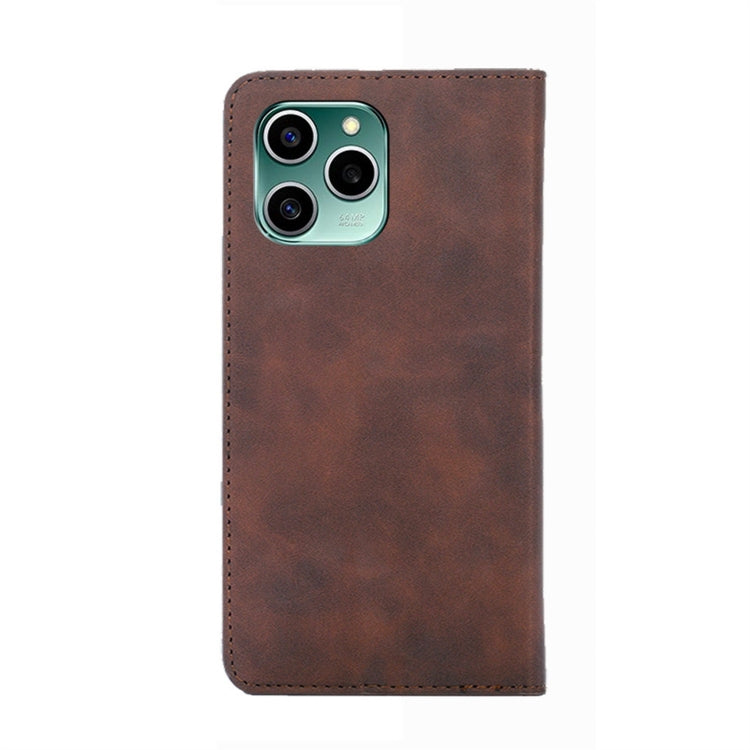 For Honor 60 SE Skin Feel Magnetic Horizontal Flip Leather Phone Case