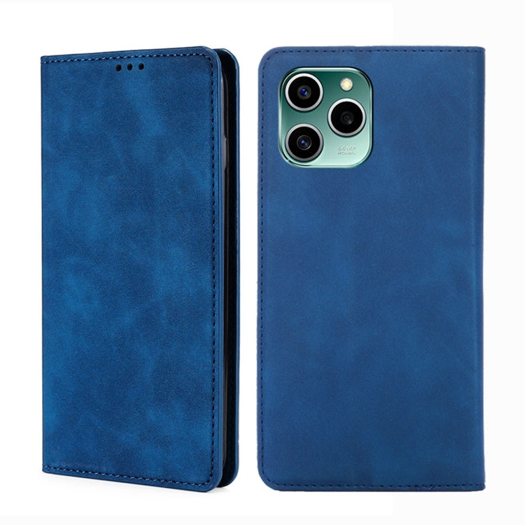 For Honor 60 SE Skin Feel Magnetic Horizontal Flip Leather Phone Case