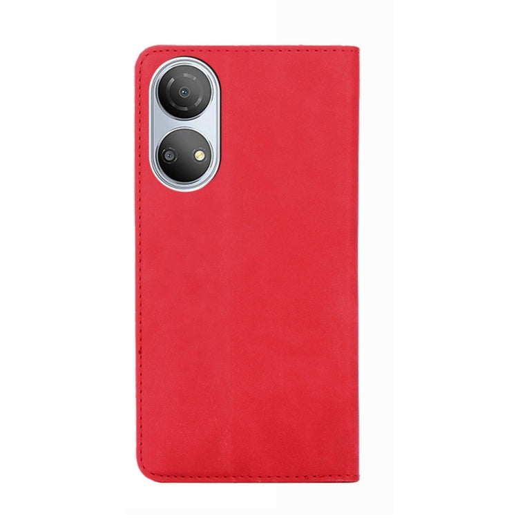 For Honor Play 30 Plus Skin Feel Magnetic Horizontal Flip Leather Phone Case