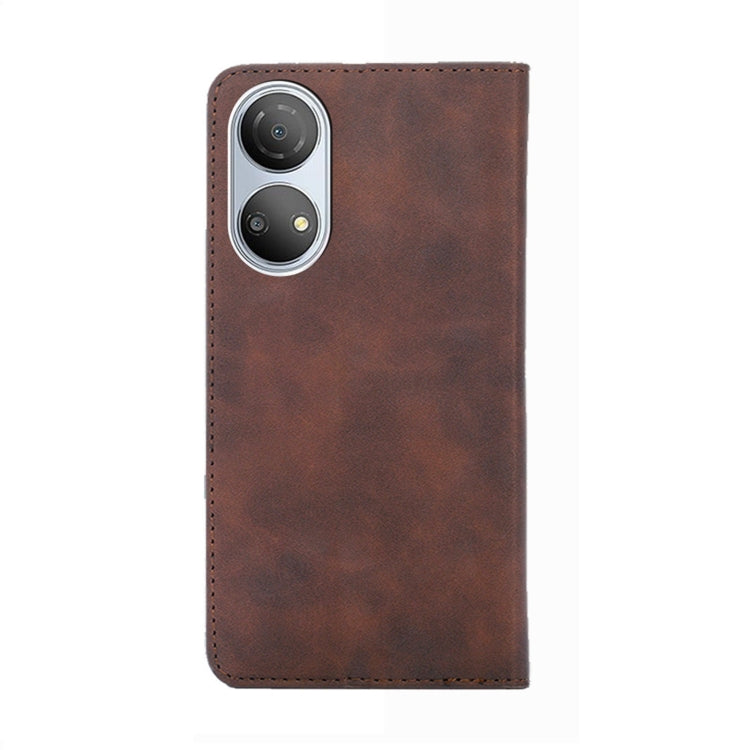 For Honor Play 30 Plus Skin Feel Magnetic Horizontal Flip Leather Phone Case