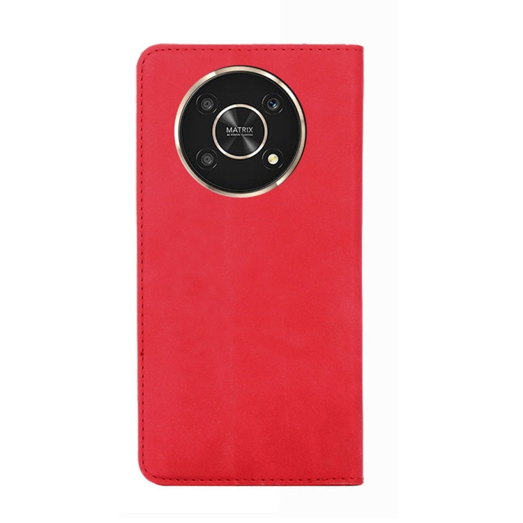 For Honor X30 Skin Feel Magnetic Horizontal Flip Leather Phone Case