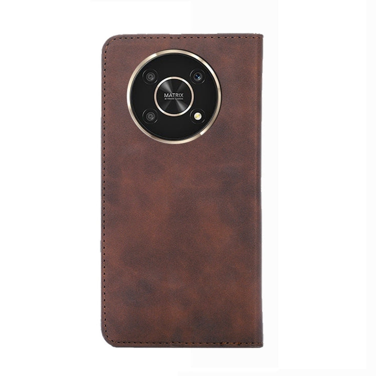 For Honor X30 Skin Feel Magnetic Horizontal Flip Leather Phone Case