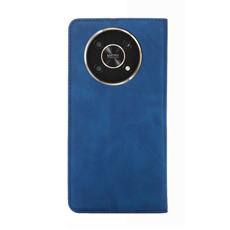 For Honor X30 Skin Feel Magnetic Horizontal Flip Leather Phone Case