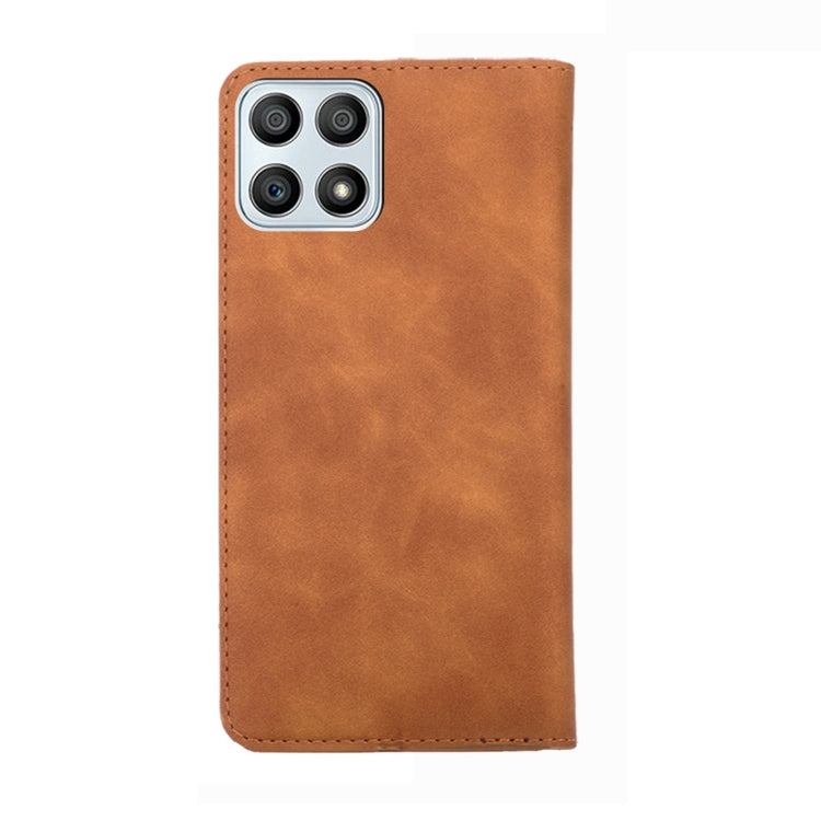 For Honor X30i Skin Feel Magnetic Horizontal Flip Leather Phone Case