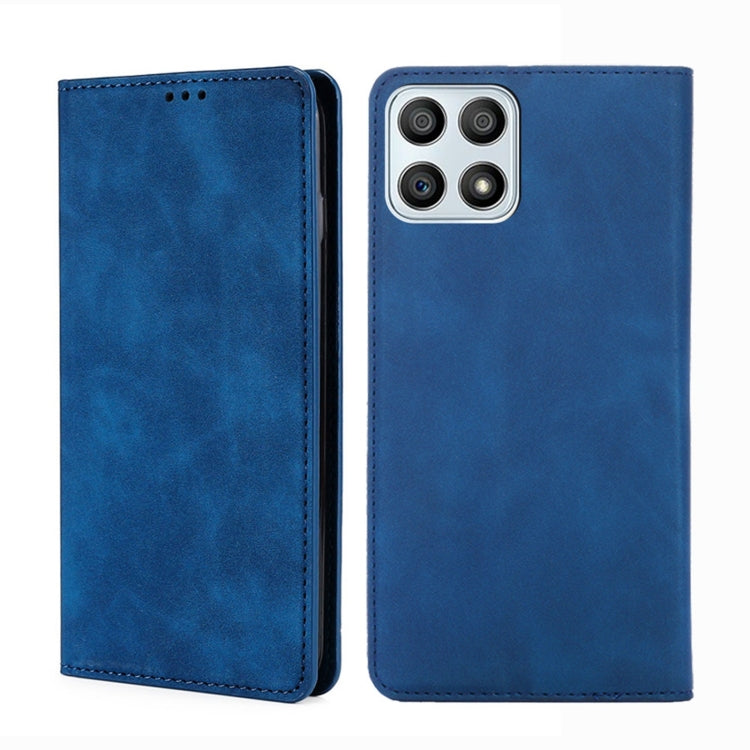 For Honor X30i Skin Feel Magnetic Horizontal Flip Leather Phone Case