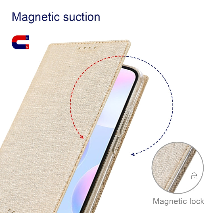 For Sharp Aquos R7 ViLi DMX Series Shockproof TPU + PU Leather Magnetic Attraction Horizontal Flip Case