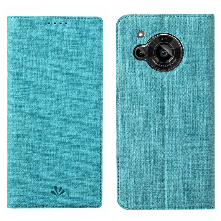 For Sharp Aquos R7 ViLi DMX Series Shockproof TPU + PU Leather Magnetic Attraction Horizontal Flip Case