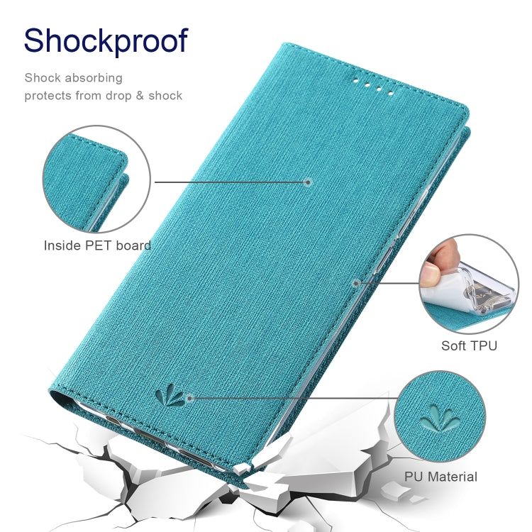 For Sharp Aquos R7 ViLi DMX Series Shockproof TPU + PU Leather Magnetic Attraction Horizontal Flip Case