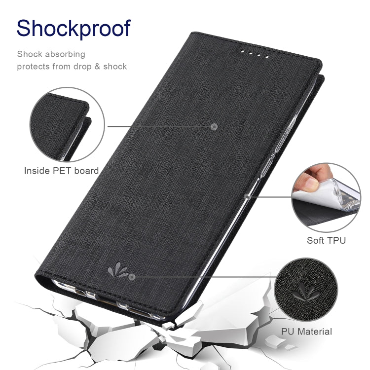 For Sharp Aquos Wish ViLi DMX Series Shockproof TPU + PU Leather Magnetic Attraction Horizontal Flip Case