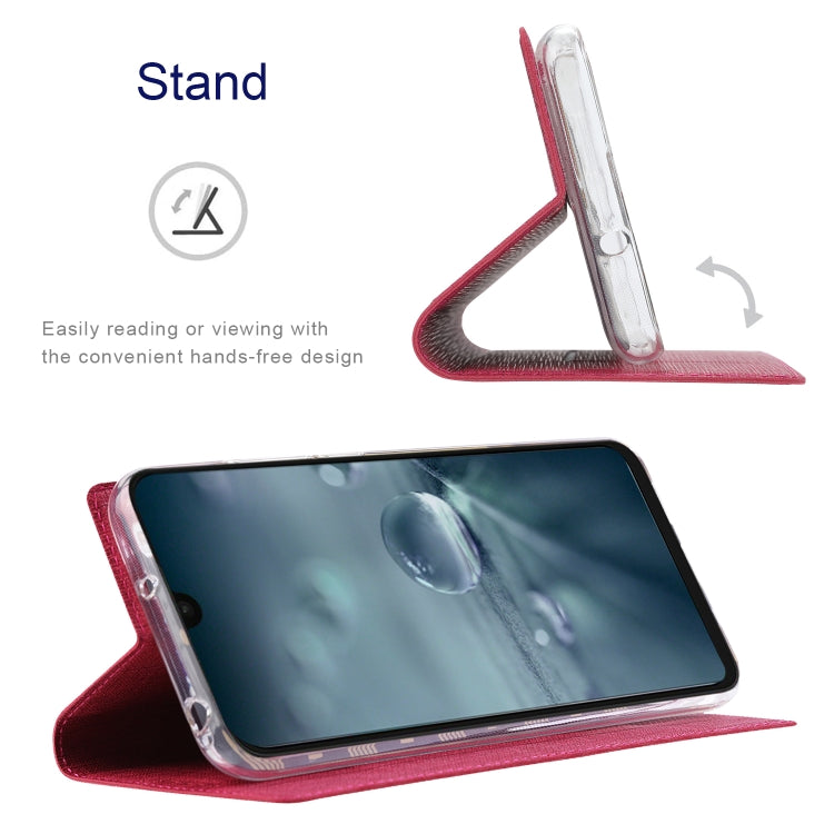 For Sharp Aquos Wish ViLi DMX Series Shockproof TPU + PU Leather Magnetic Attraction Horizontal Flip Case