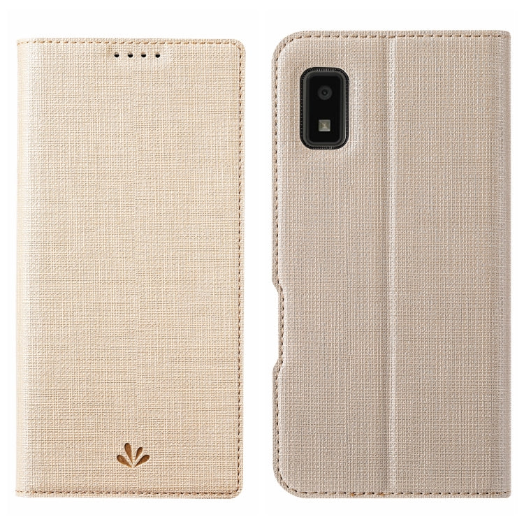 For Sharp Aquos Wish ViLi DMX Series Shockproof TPU + PU Leather Magnetic Attraction Horizontal Flip Case