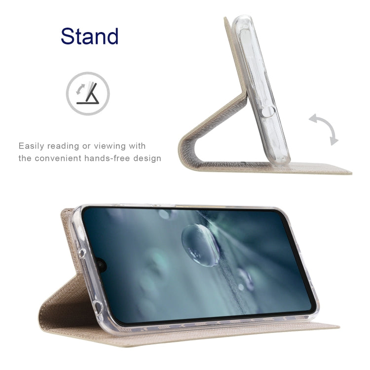 For Sharp Aquos Wish ViLi DMX Series Shockproof TPU + PU Leather Magnetic Attraction Horizontal Flip Case
