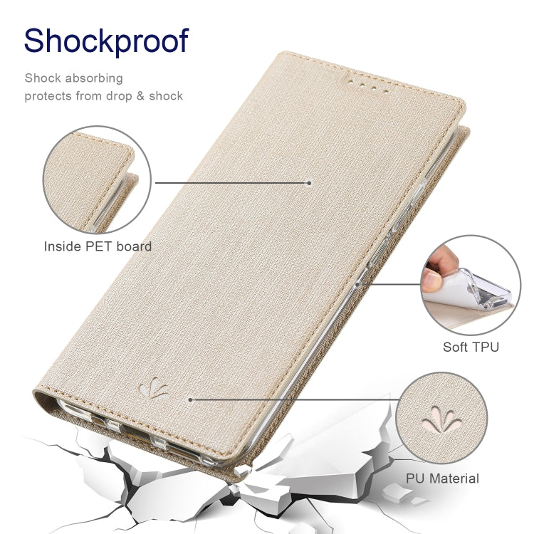 For Sharp Aquos Wish ViLi DMX Series Shockproof TPU + PU Leather Magnetic Attraction Horizontal Flip Case