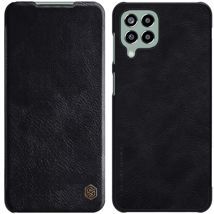 For Samsung Galaxy M33 5G NILLKIN QIN Series Crazy Horse Texture Leather Case