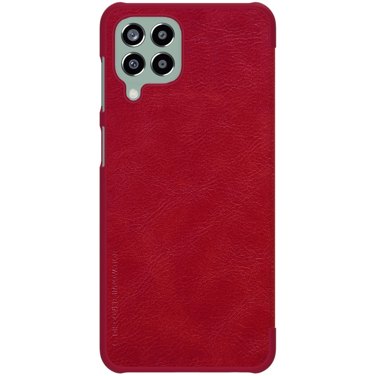 For Samsung Galaxy M33 5G NILLKIN QIN Series Crazy Horse Texture Leather Case