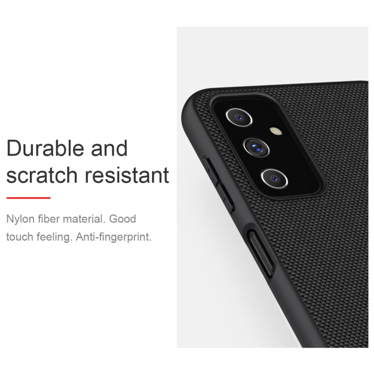 For Samsung Galaxy F23 / M23 5G NILLKIN 3D Textured Nylon Fiber TPU Phone Case(Black)