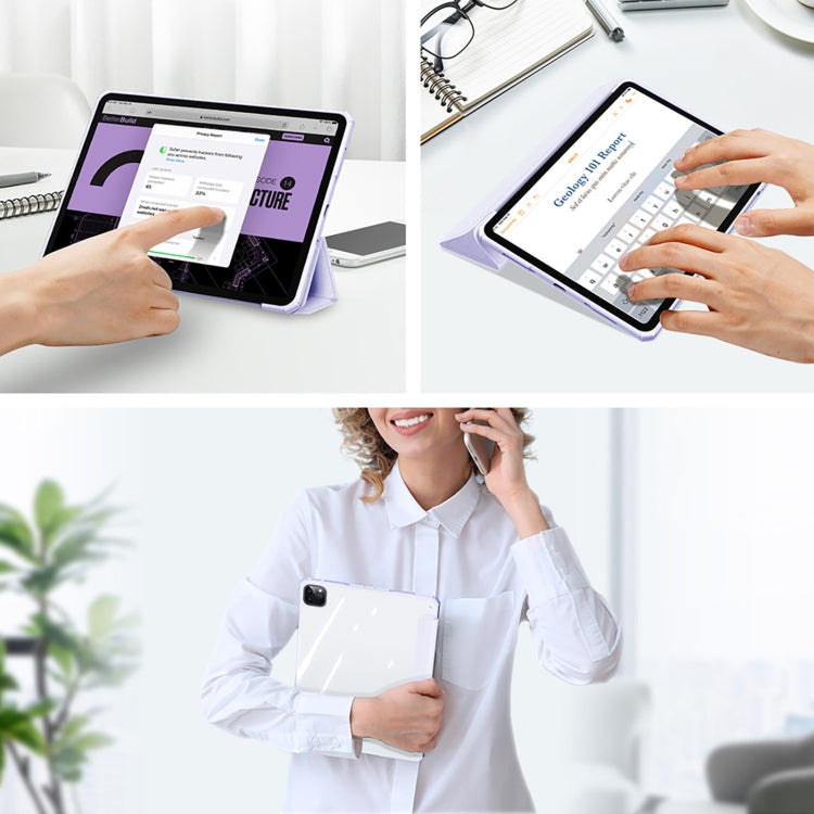 For iPad Pro 11 2022/2021/2020/2018 DUX DUCIS Copa Series Smart Leather Tablet Case