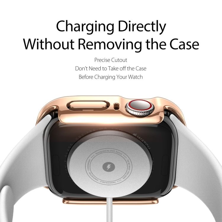 DUX DUCIS Electroplated PC Watch Case For Apple Watch Series 9 / 8 / 7 45mm
