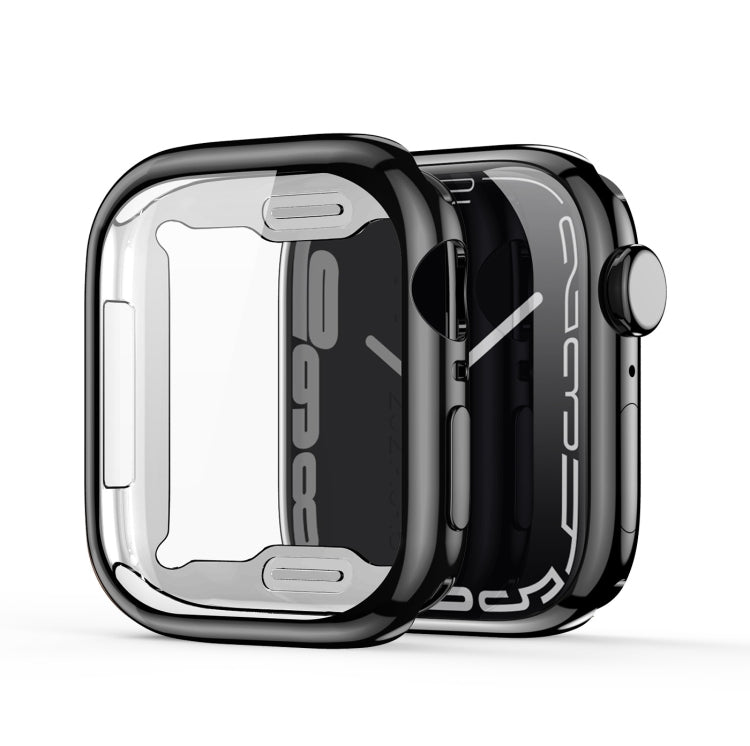 DUX DUCIS Samo Series Electroplated TPU Watch Case For Apple Watch Series 9 / 8 / 7 45mm