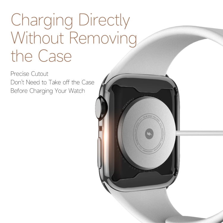 DUX DUCIS Samo Series Electroplated TPU Watch Case For Apple Watch Series 9 / 8 / 7 45mm