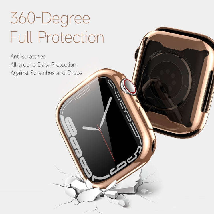 DUX DUCIS Samo Series Electroplated TPU Watch Case For Apple Watch Series 6&SE&5&4 40mm / 3&2&1 38mm