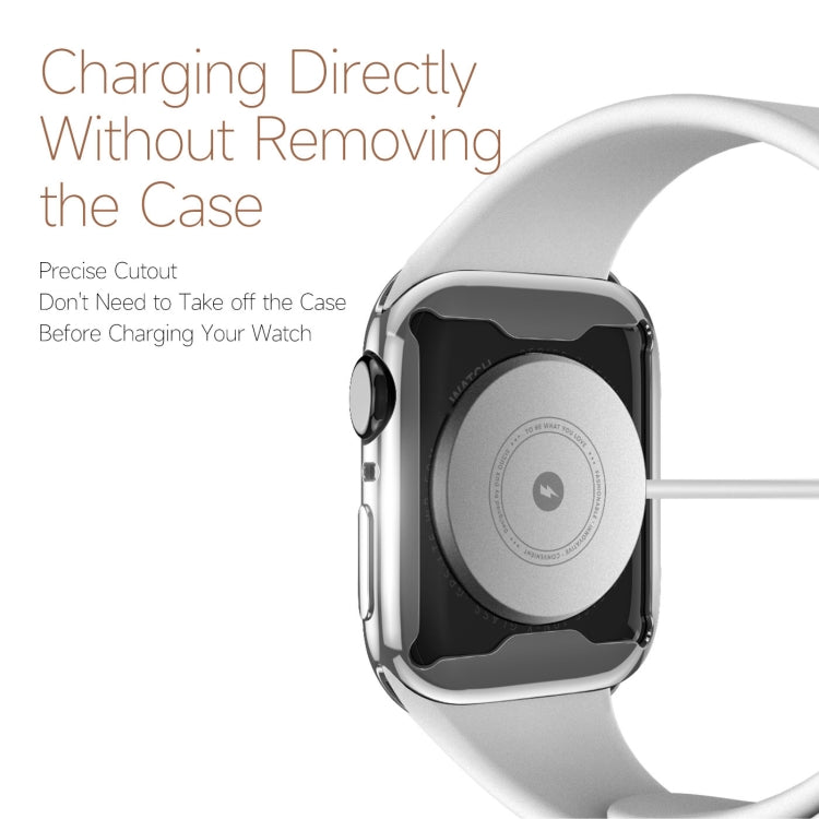 DUX DUCIS Samo Series Electroplated TPU Watch Case For Apple Watch Series 6&SE&5&4 44mm / 3&2&1 42mm