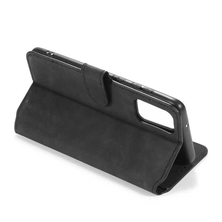 For Galaxy S20 Ultra DG.MING Retro Oil Side Horizontal Flip Case with Holder & Card Slots & Wallet