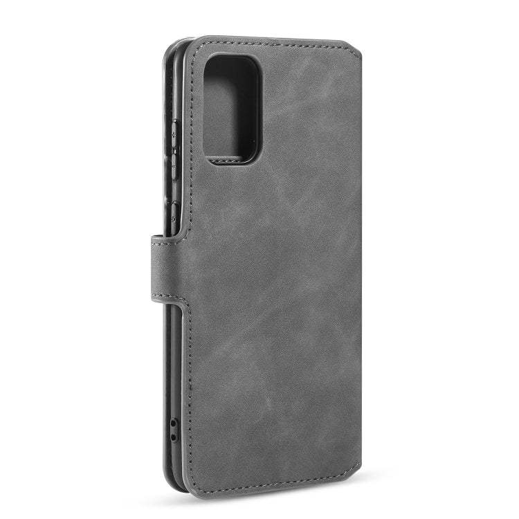 For Galaxy S20 Ultra DG.MING Retro Oil Side Horizontal Flip Case with Holder & Card Slots & Wallet