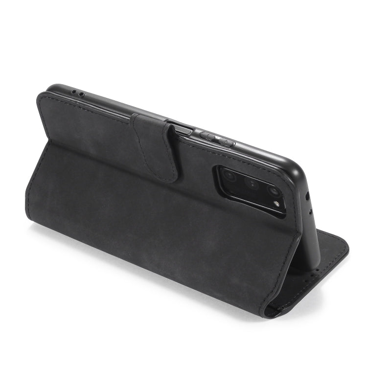 For Huawei Honor V30 Pro DG.MING Retro Oil Side Horizontal Flip Case with Holder & Card Slots & Wallet