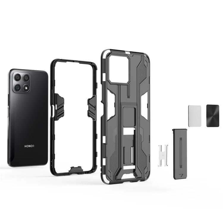 For Honor X30i / Play5T Pro / X8 4G CN Supersonic PC + TPU Holder Phone Case