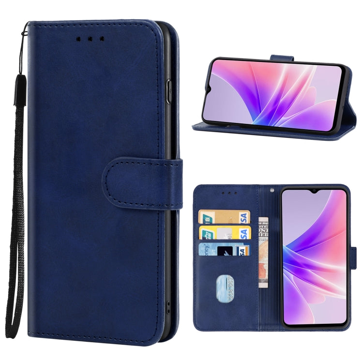 For OPPO A77 5G Leather Phone Case