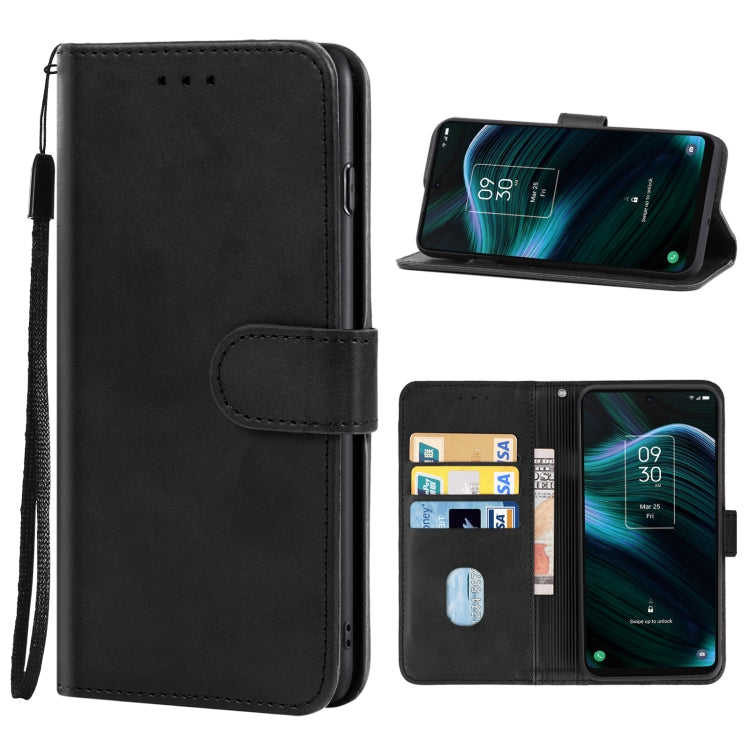 For TCL Stylus Leather Phone Case