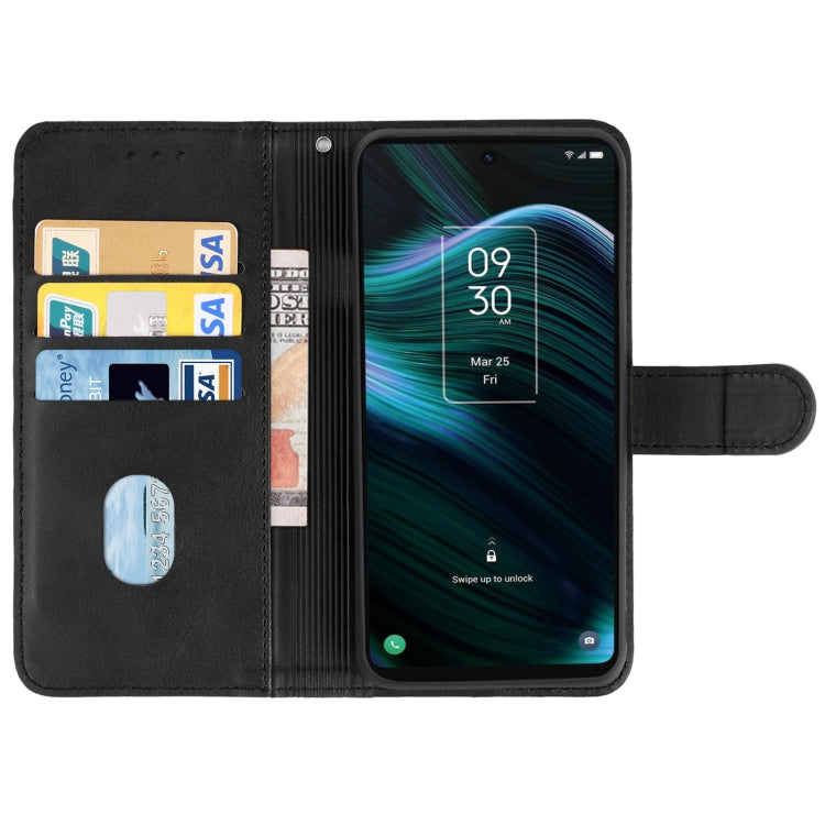 For TCL Stylus Leather Phone Case
