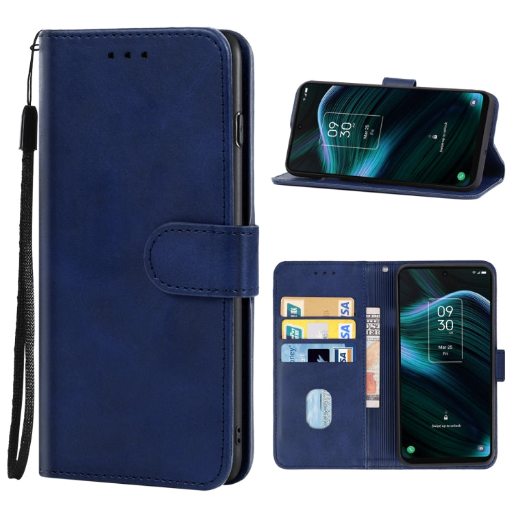 For TCL Stylus Leather Phone Case