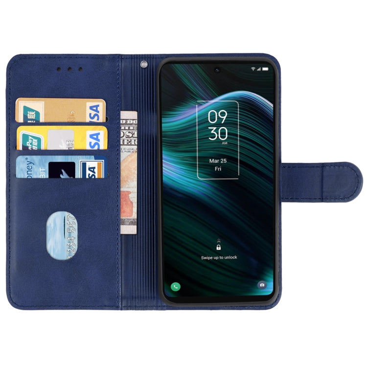 For TCL Stylus Leather Phone Case
