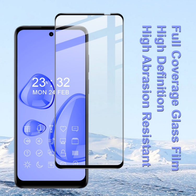 imak 9H Surface Hardness Full Screen Tempered Glass Film Pro+ Series For Motorola Moto E32 4G