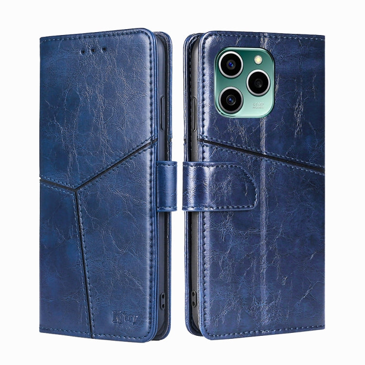 For Honor 60 SE Geometric Stitching Horizontal Flip Leather Phone Case
