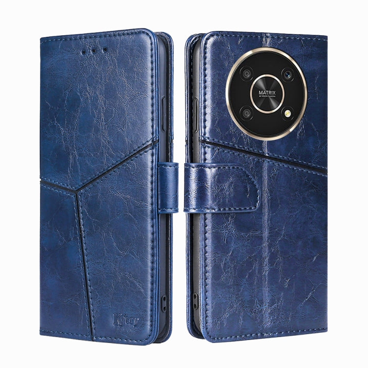 For Honor X30 Geometric Stitching Horizontal Flip Leather Phone Case
