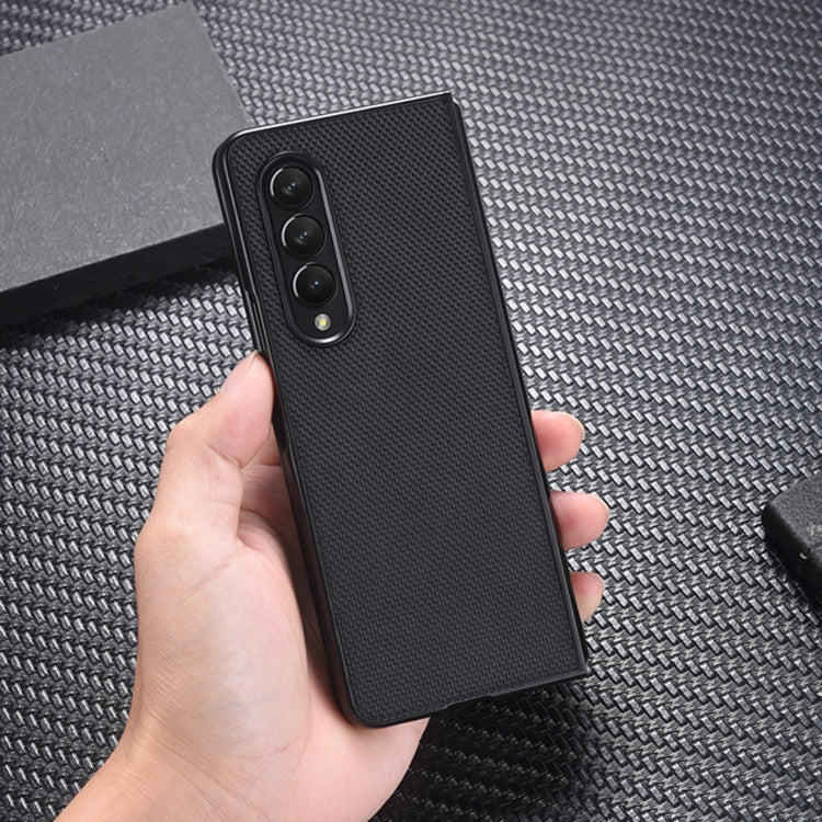 For Samsung Galaxy Z Fold4 5G Nylon Cloth Texture Shockproof PC+TPU Phone Case