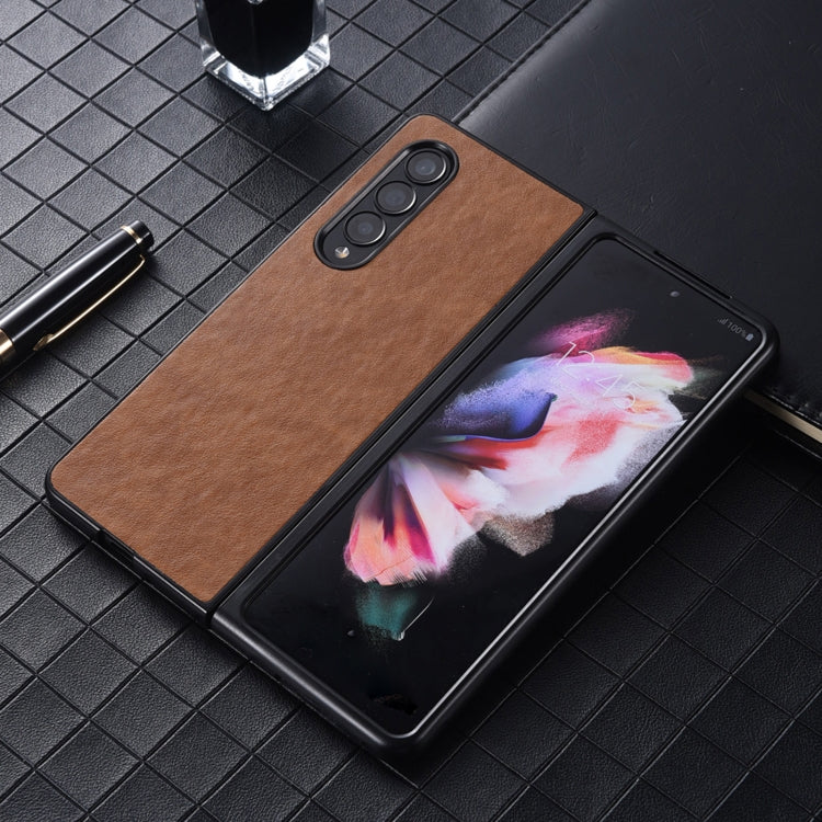For Samsung Galaxy Z Fold4 5G PU Leather Shockproof Phone Case