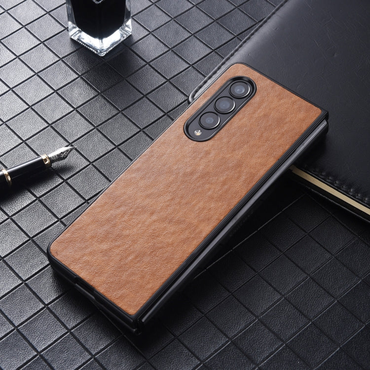 For Samsung Galaxy Z Fold4 5G PU Leather Shockproof Phone Case