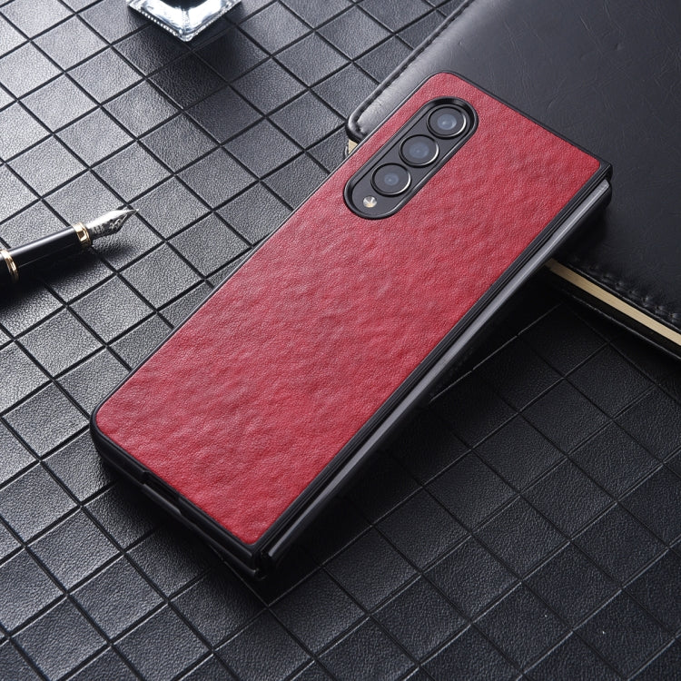 For Samsung Galaxy Z Fold4 5G PU Leather Shockproof Phone Case